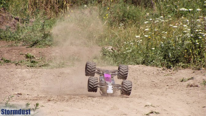 Dominik modelem Traxxas T-Maxx